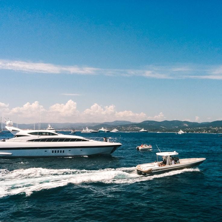 Corporate retreat on yacht